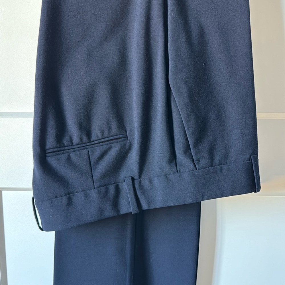 Navy Ann Taylor devin fit